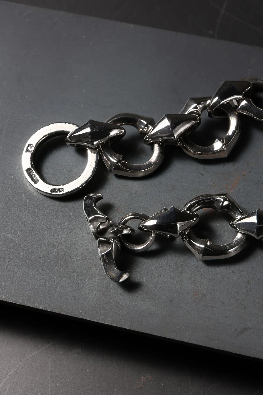 Loud Style Design - GET IN THE RING - Innocent Bystander - "LGB-012" SILVER BRACELET - Image 8