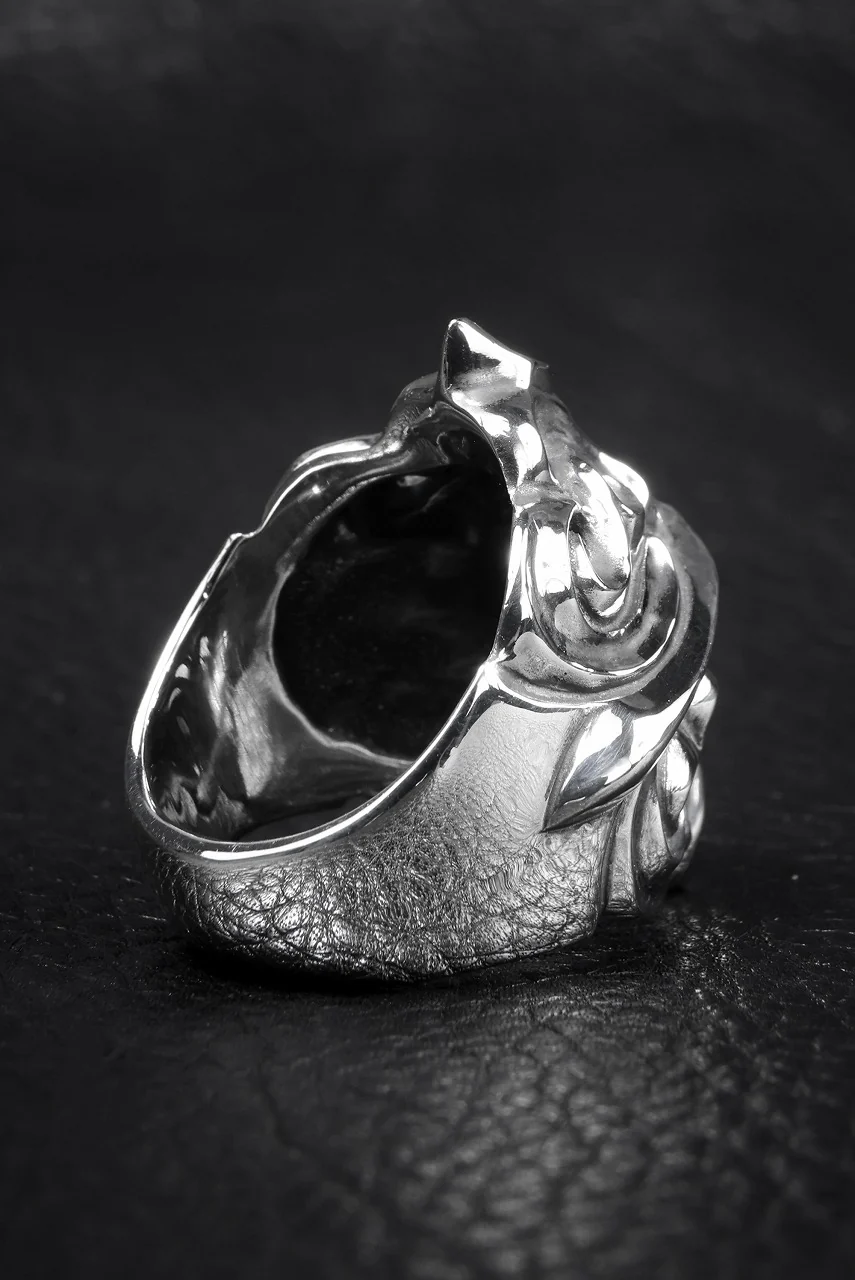Loud Style Design - GET IN THE RING - HEAT - "LGR-002" SILVER RING - Image 5