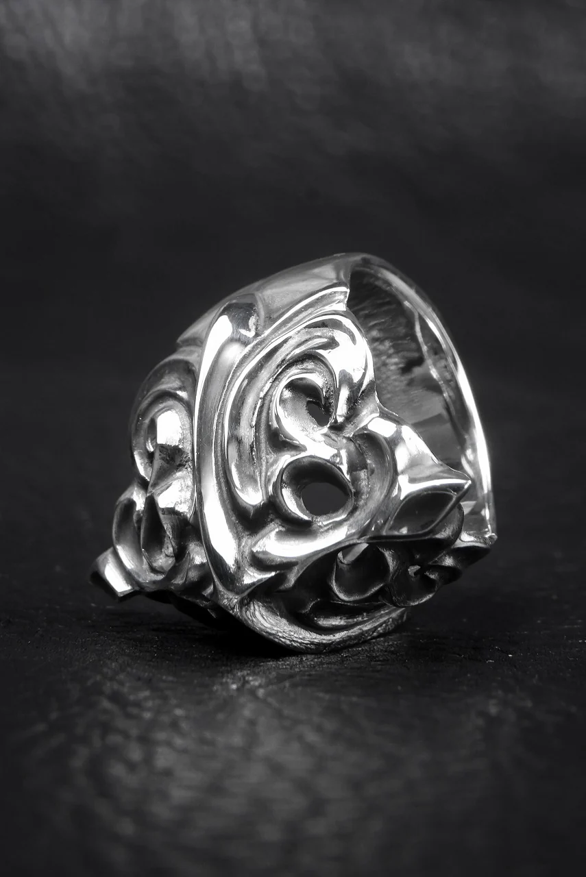 Loud Style Design - GET IN THE RING - HEAT - "LGR-002" SILVER RING - Image 7