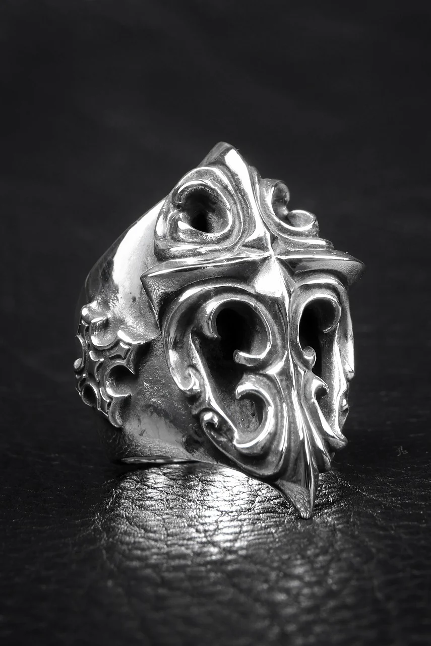【一部サイズ最短出荷可能】Loud Style Design - GET IN THE RING - DIABOLUS - "LGR-005" SILVER RING - Image 10