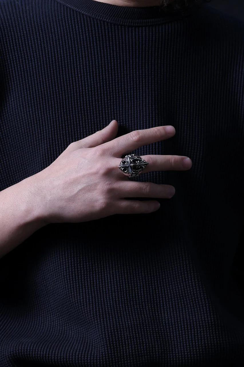 【一部サイズ最短出荷可能】Loud Style Design - GET IN THE RING - DIABOLUS - "LGR-005" SILVER RING - Image 12