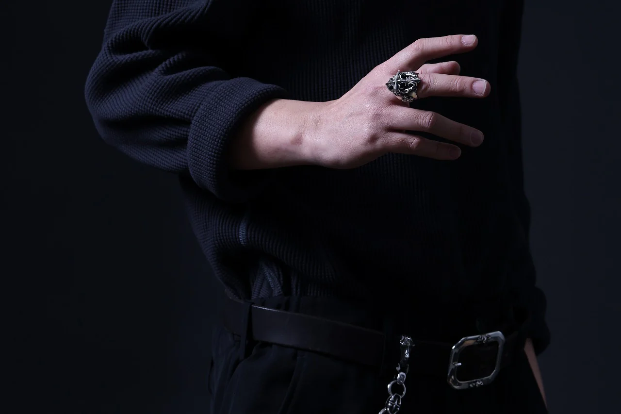 【一部サイズ最短出荷可能】Loud Style Design - GET IN THE RING - DIABOLUS - "LGR-005" SILVER RING - Image 16