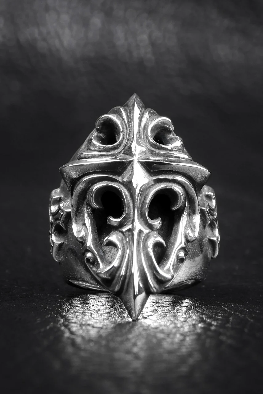 【一部サイズ最短出荷可能】Loud Style Design - GET IN THE RING - DIABOLUS - "LGR-005" SILVER RING - Image 3