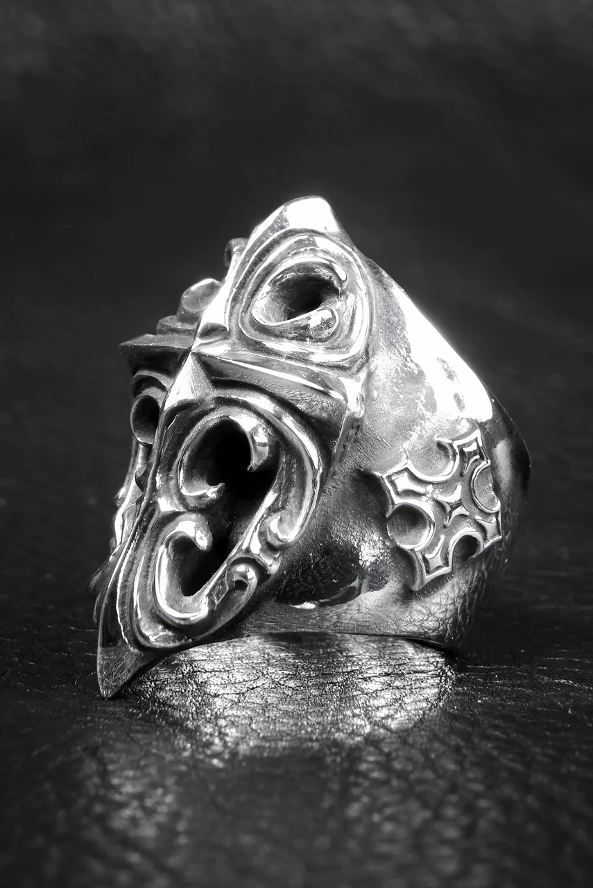 【一部サイズ最短出荷可能】Loud Style Design - GET IN THE RING - DIABOLUS - "LGR-005" SILVER RING - Image 4
