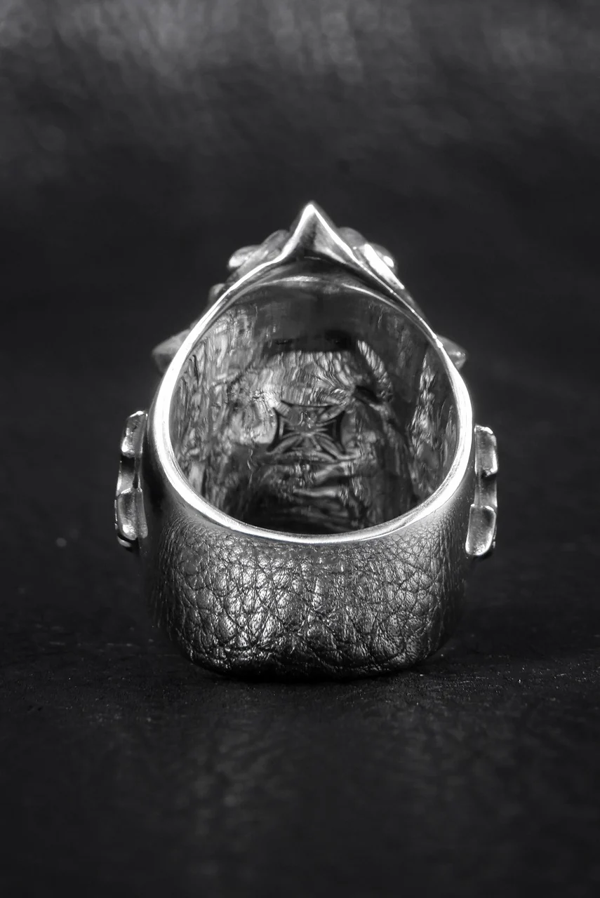 【一部サイズ最短出荷可能】Loud Style Design - GET IN THE RING - DIABOLUS - "LGR-005" SILVER RING - Image 7