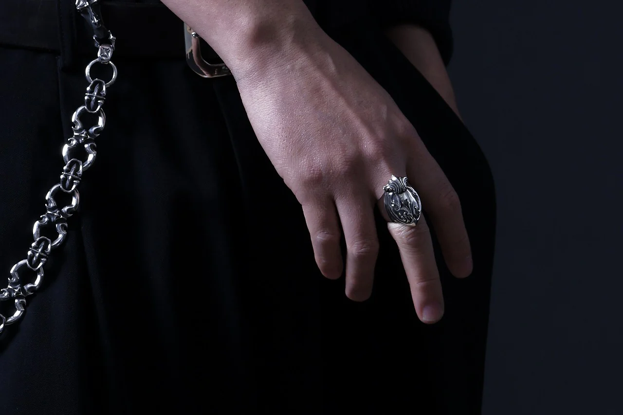 Loud Style Design - GET IN THE RING - REMAIN - "LGR-008" SILVER RING - Image 11