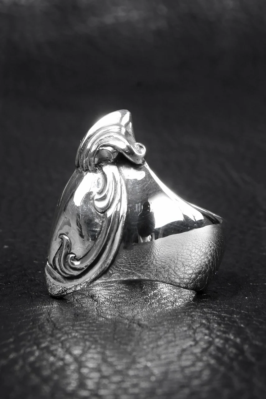 Loud Style Design - GET IN THE RING - REMAIN - "LGR-008" SILVER RING - Image 5
