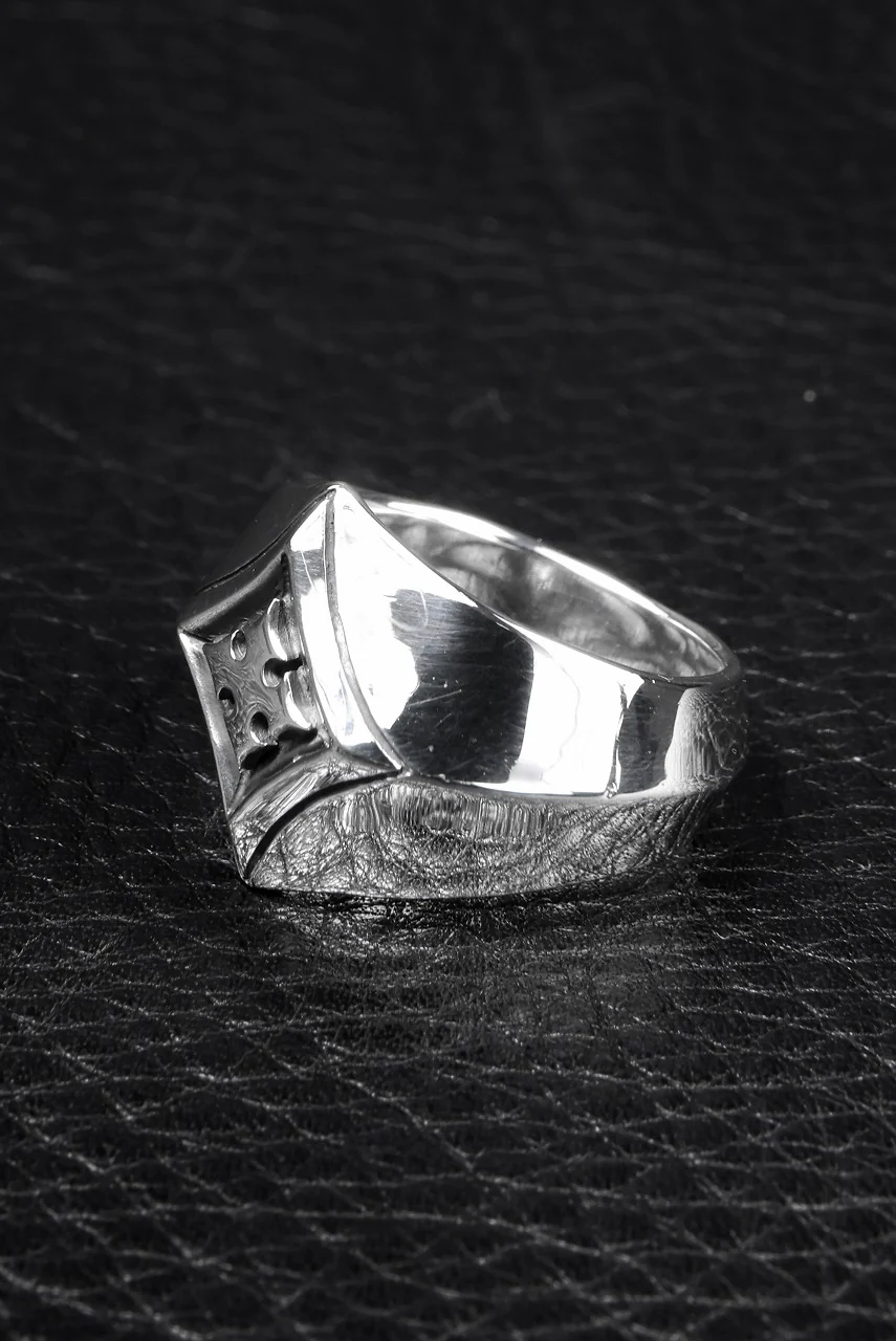 Loud Style Design - GET IN THE RING - LUSTER - "LGR-013" SILVER RING - Image 5