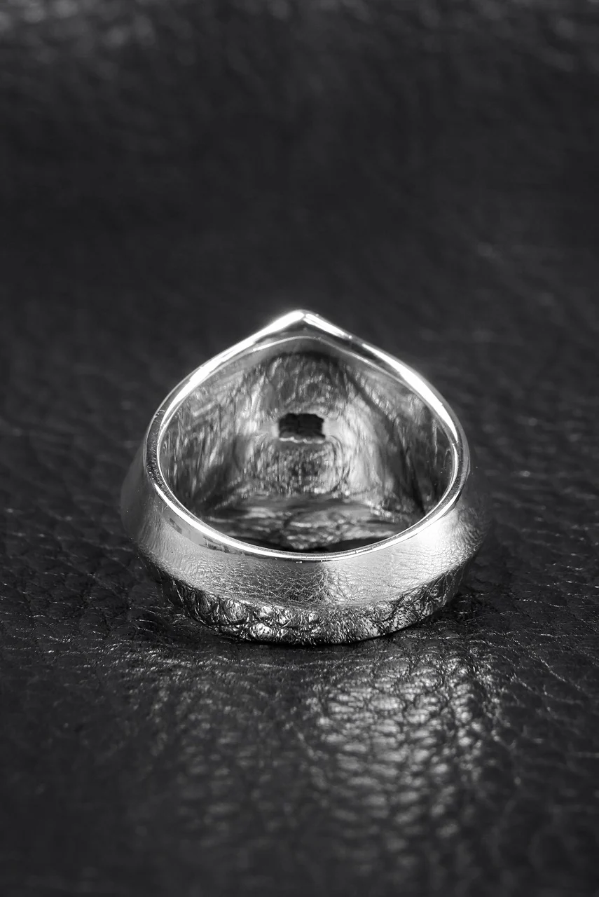 Loud Style Design - GET IN THE RING - LUSTER - "LGR-013" SILVER RING - Image 6