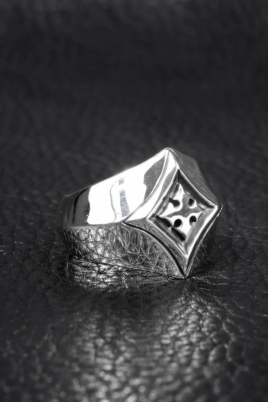 Loud Style Design - GET IN THE RING - LUSTER - "LGR-013" SILVER RING - Image 7