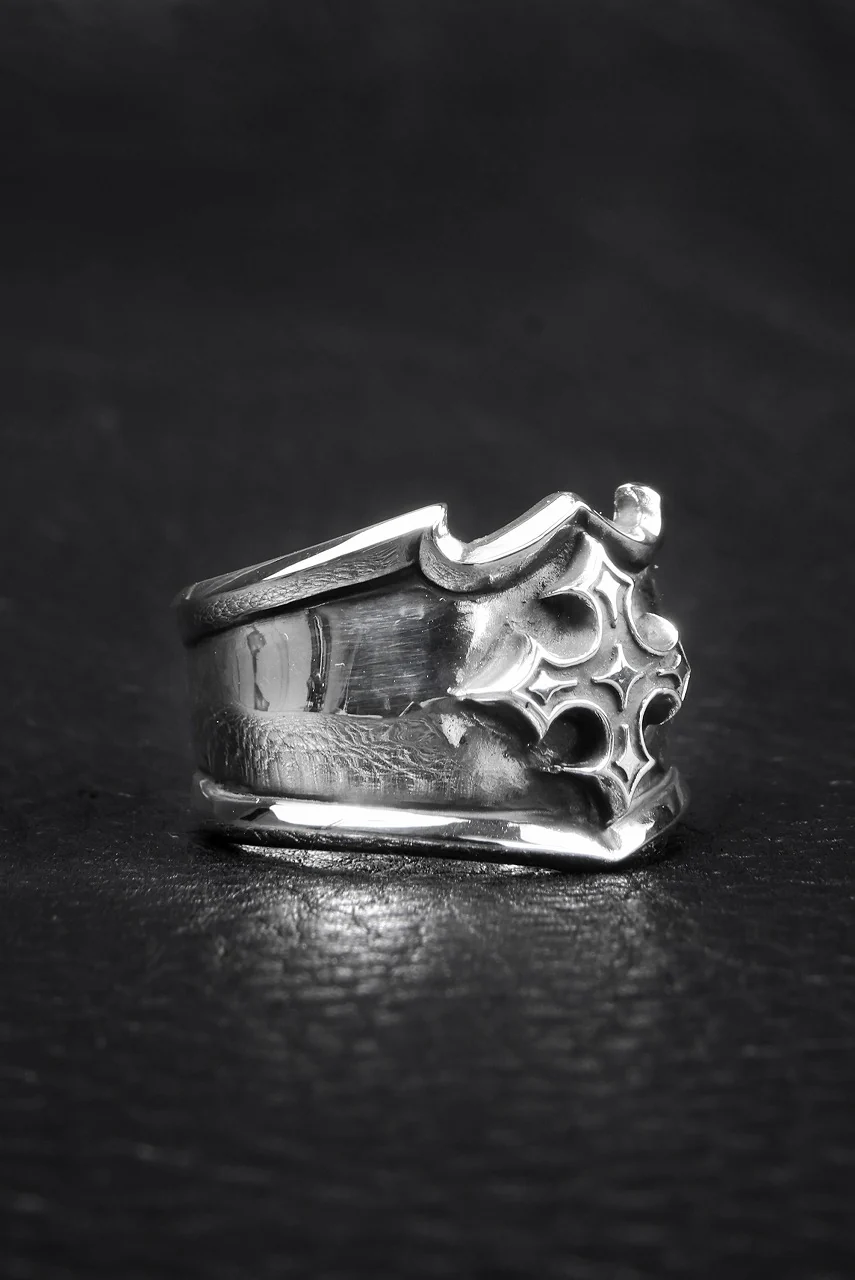 Loud Style Design - GET IN THE RING - LOADED - "LGR-015" SILVER RING - Image 11
