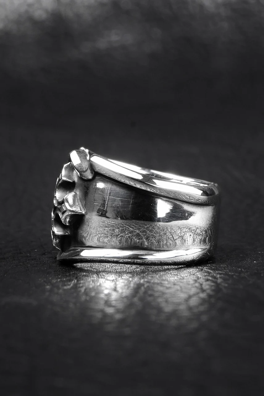 Loud Style Design - GET IN THE RING - LOADED - "LGR-015" SILVER RING - Image 8