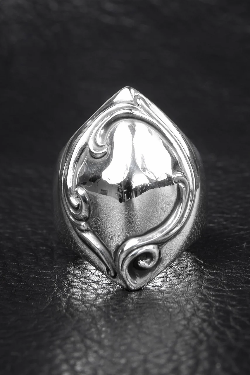 Loud Style Design - GET IN THE RING - FLUID - "LGR-017" SILVER RING