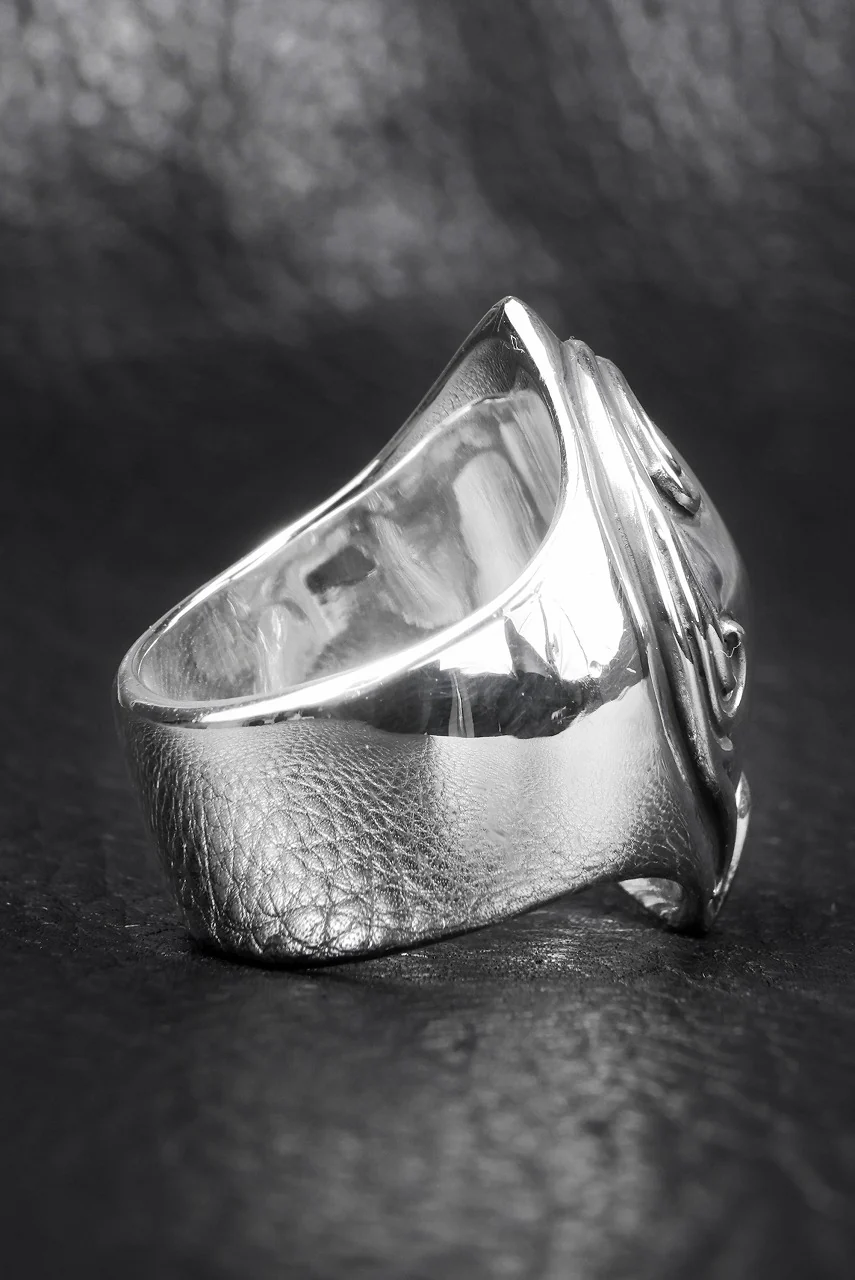Loud Style Design - GET IN THE RING - FLUID - "LGR-017" SILVER RING - Image 9