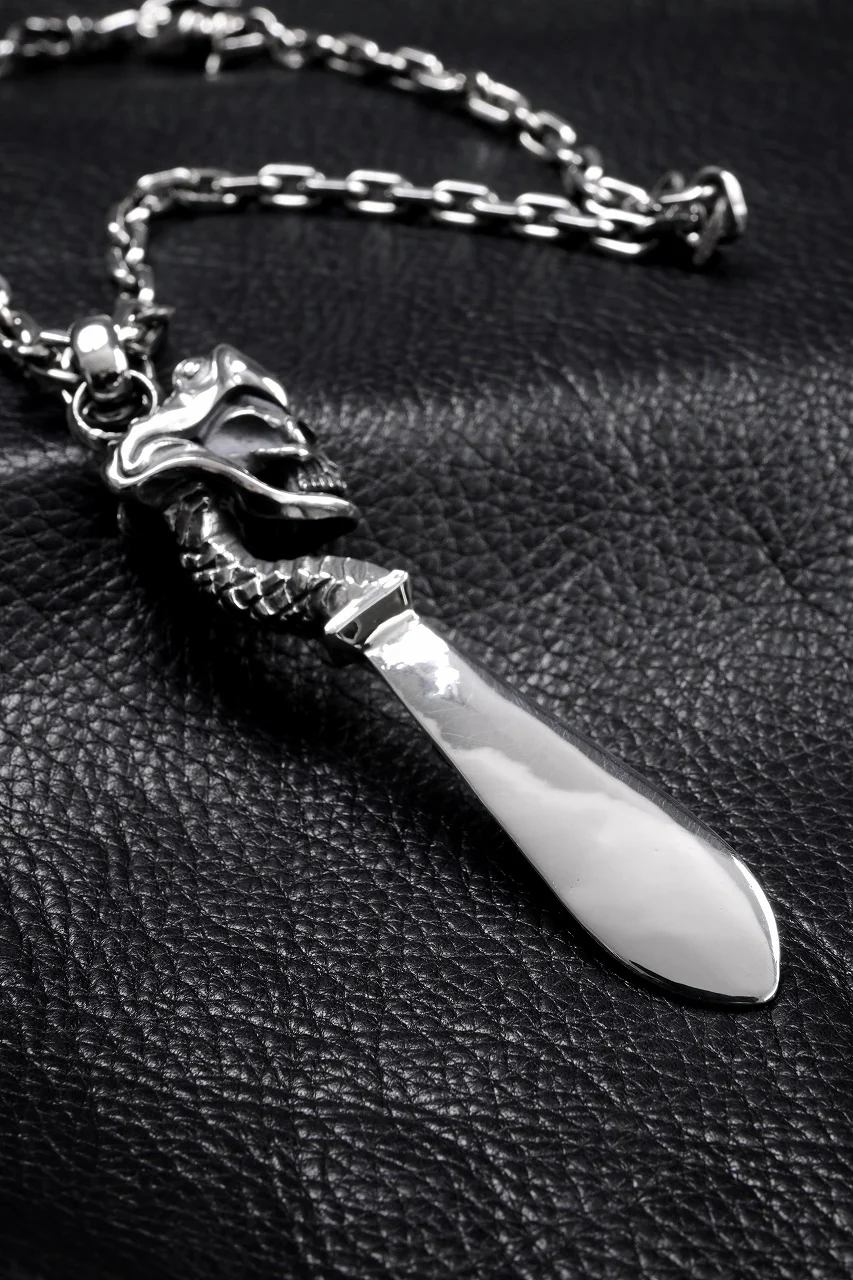 Loud Style Design - GET IN THE RING - LOUD SLASHER - "LGN-108" SILVER NECKLACE - Image 13