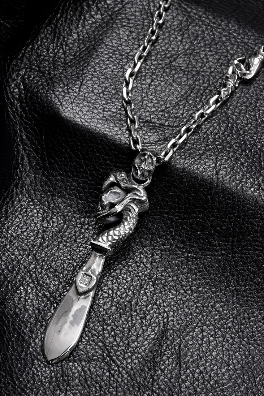 Loud Style Design - GET IN THE RING - LOUD SLASHER - "LGN-108" SILVER NECKLACE - Image 15