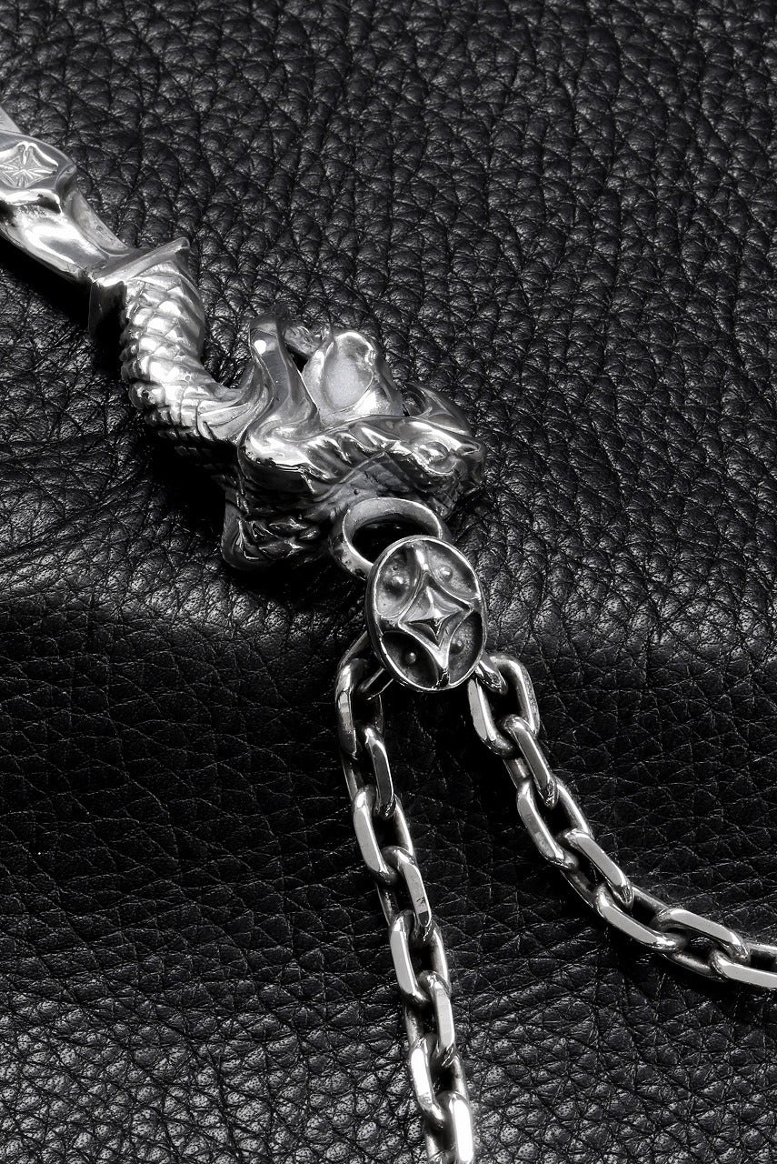 Loud Style Design - GET IN THE RING - LOUD SLASHER - "LGN-108" SILVER NECKLACE - Image 27