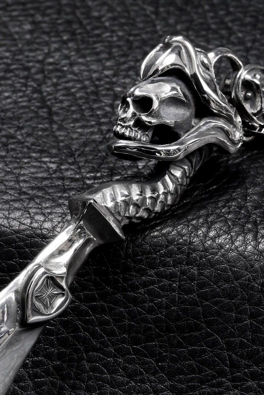 Loud Style Design - GET IN THE RING - LOUD SLASHER - "LGN-108" SILVER NECKLACE - Image 29