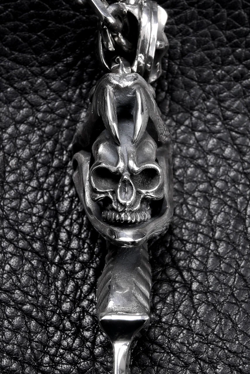 Loud Style Design - GET IN THE RING - LOUD SLASHER - "LGN-108" SILVER NECKLACE - Image 30