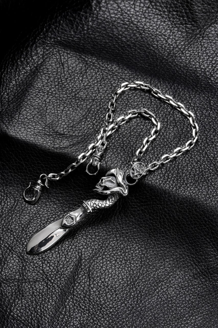 Loud Style Design - GET IN THE RING - LOUD SLASHER - "LGN-108" SILVER NECKLACE - Image 6