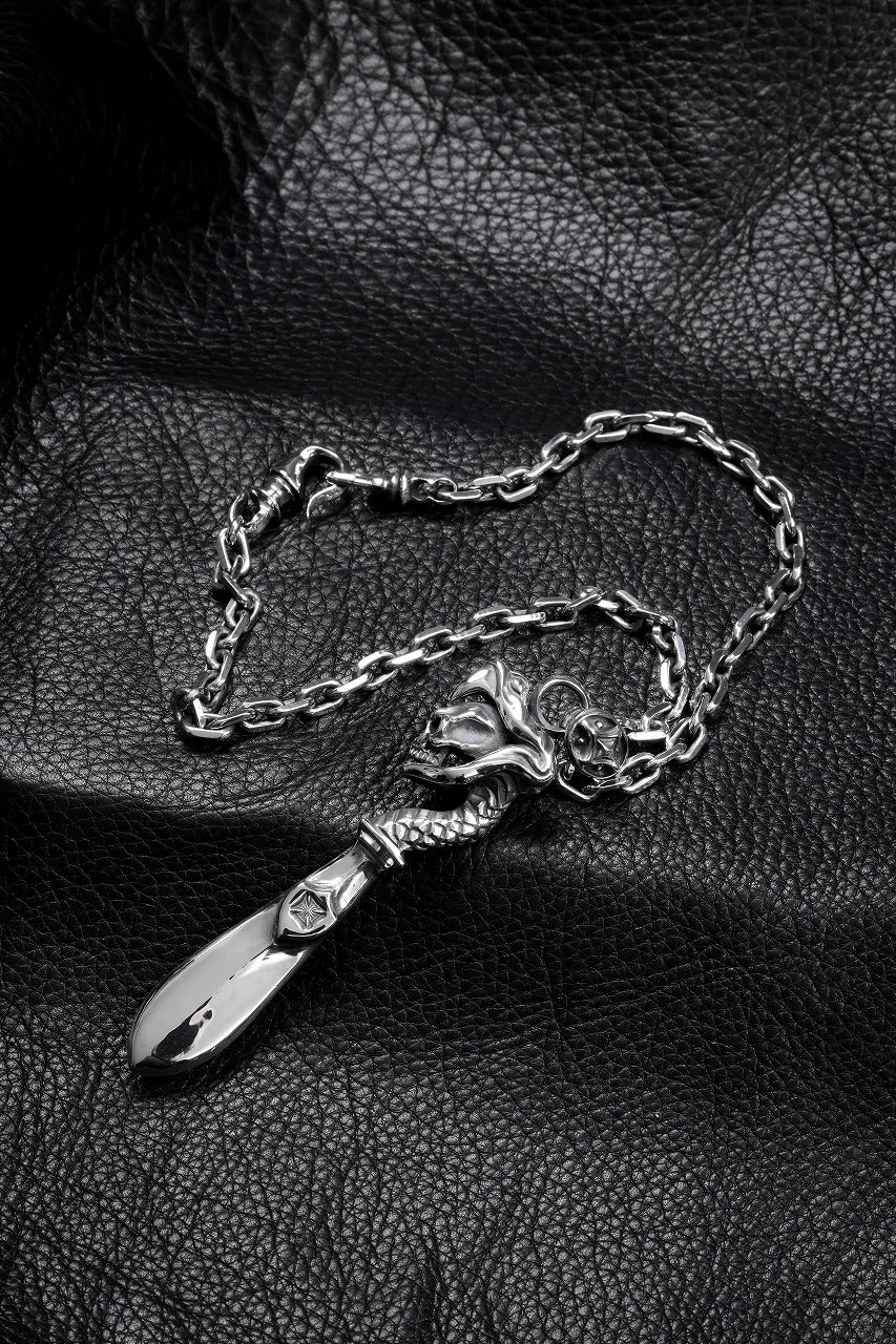Loud Style Design - GET IN THE RING - LOUD SLASHER - "LGN-108" SILVER NECKLACE - Image 8