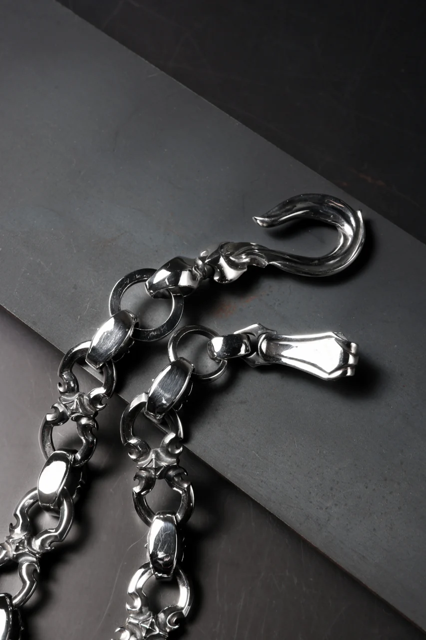 Loud Style Design - GET IN THE RING - SHADOW GRAVE - "LGWC-003" SILVER WALLET CHAIN - Image 9