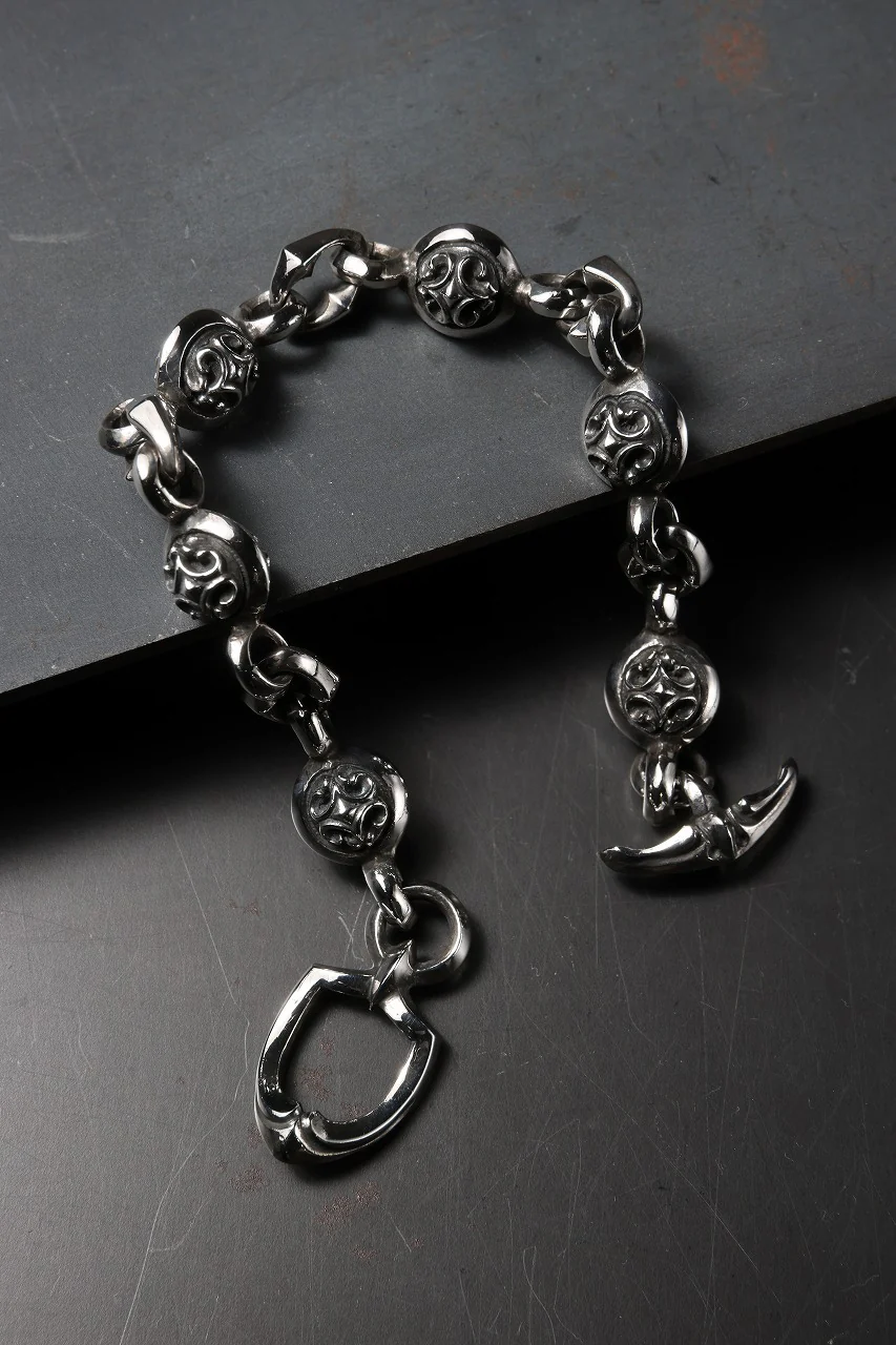 【最短出荷可能】Loud Style Design - GET IN THE RING "UB-019" SILVER BRACELET