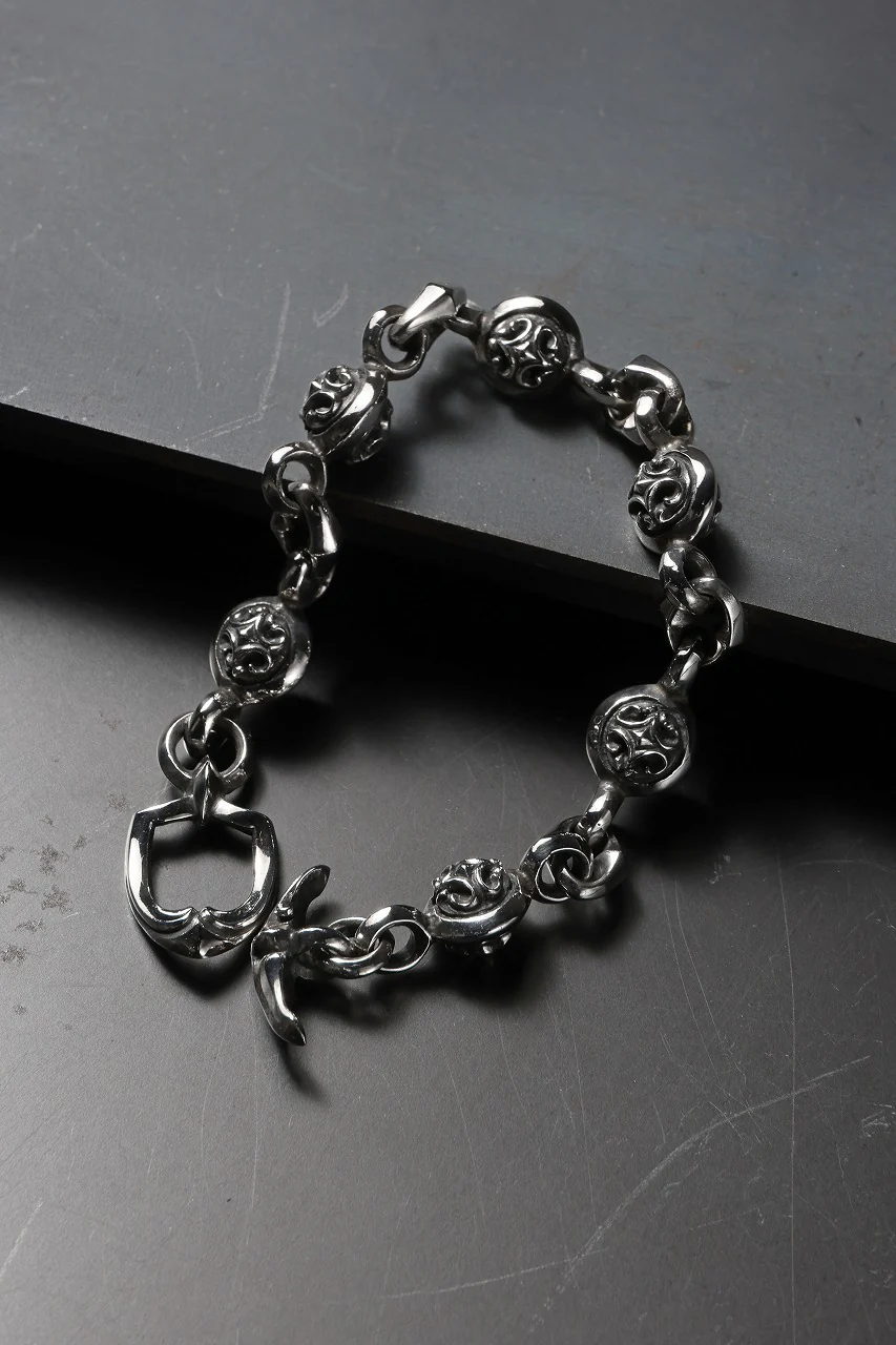 【最短出荷可能】Loud Style Design - GET IN THE RING "UB-019" SILVER BRACELET - Image 4