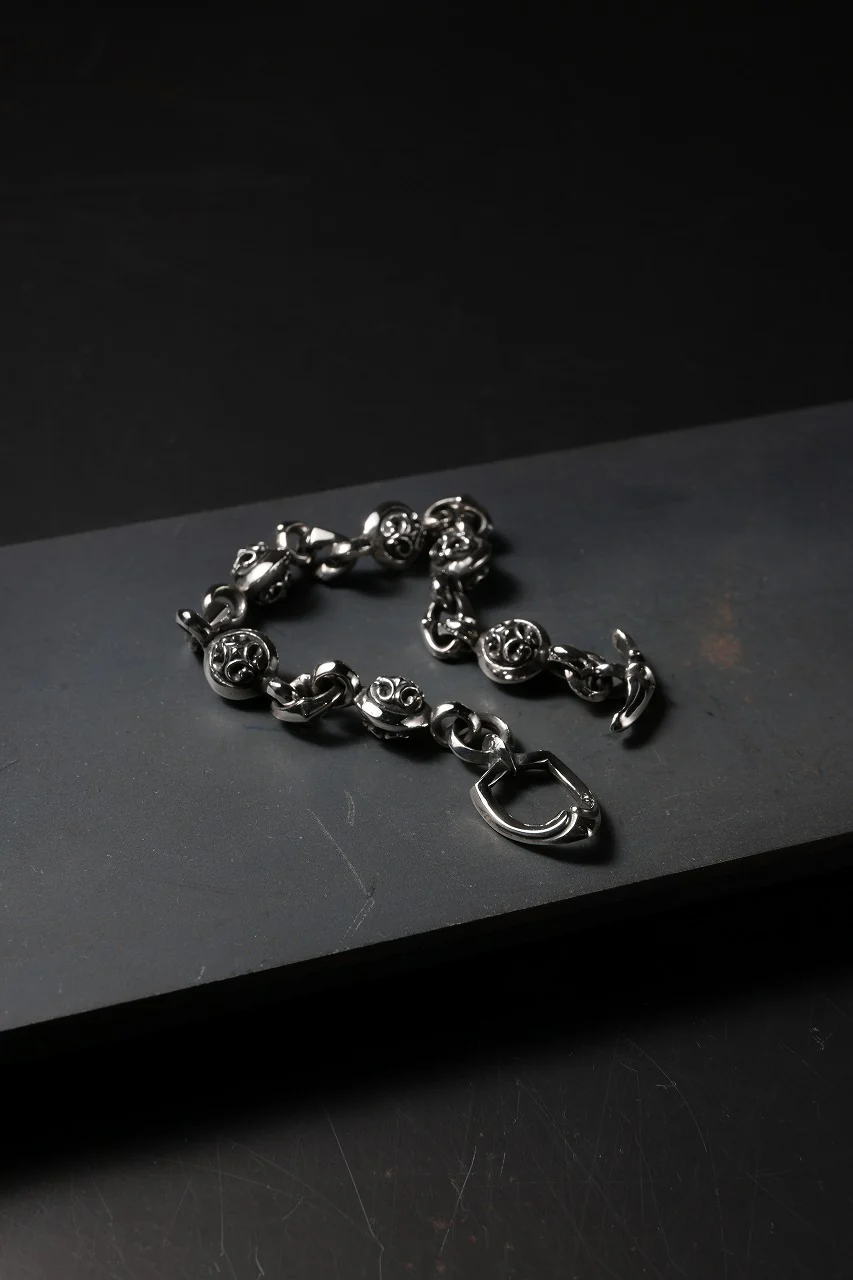 【最短出荷可能】Loud Style Design - GET IN THE RING "UB-019" SILVER BRACELET - Image 7