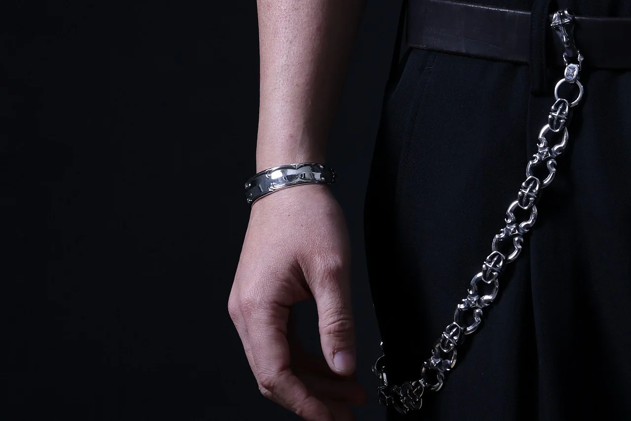 Loud Style Design - GET IN THE RING - "UBG-004" SILVER BANGLE - Image 14