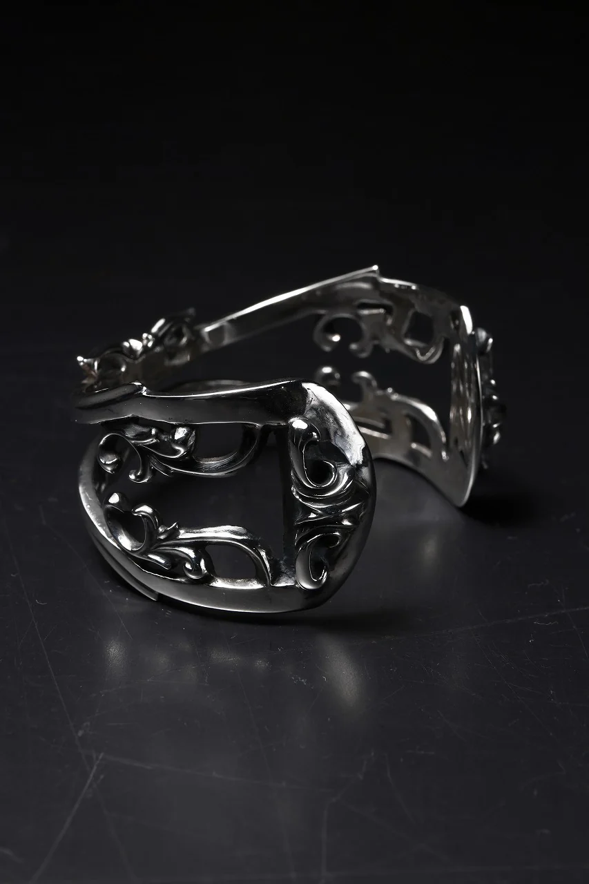 Loud Style Design - GET IN THE RING - "UBG-005" SILVER BANGLE - Image 10