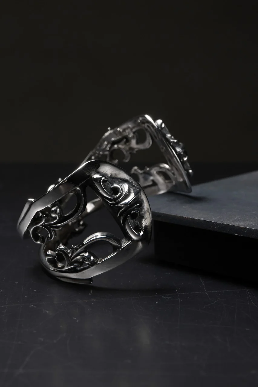 Loud Style Design - GET IN THE RING - "UBG-005" SILVER BANGLE - Image 3