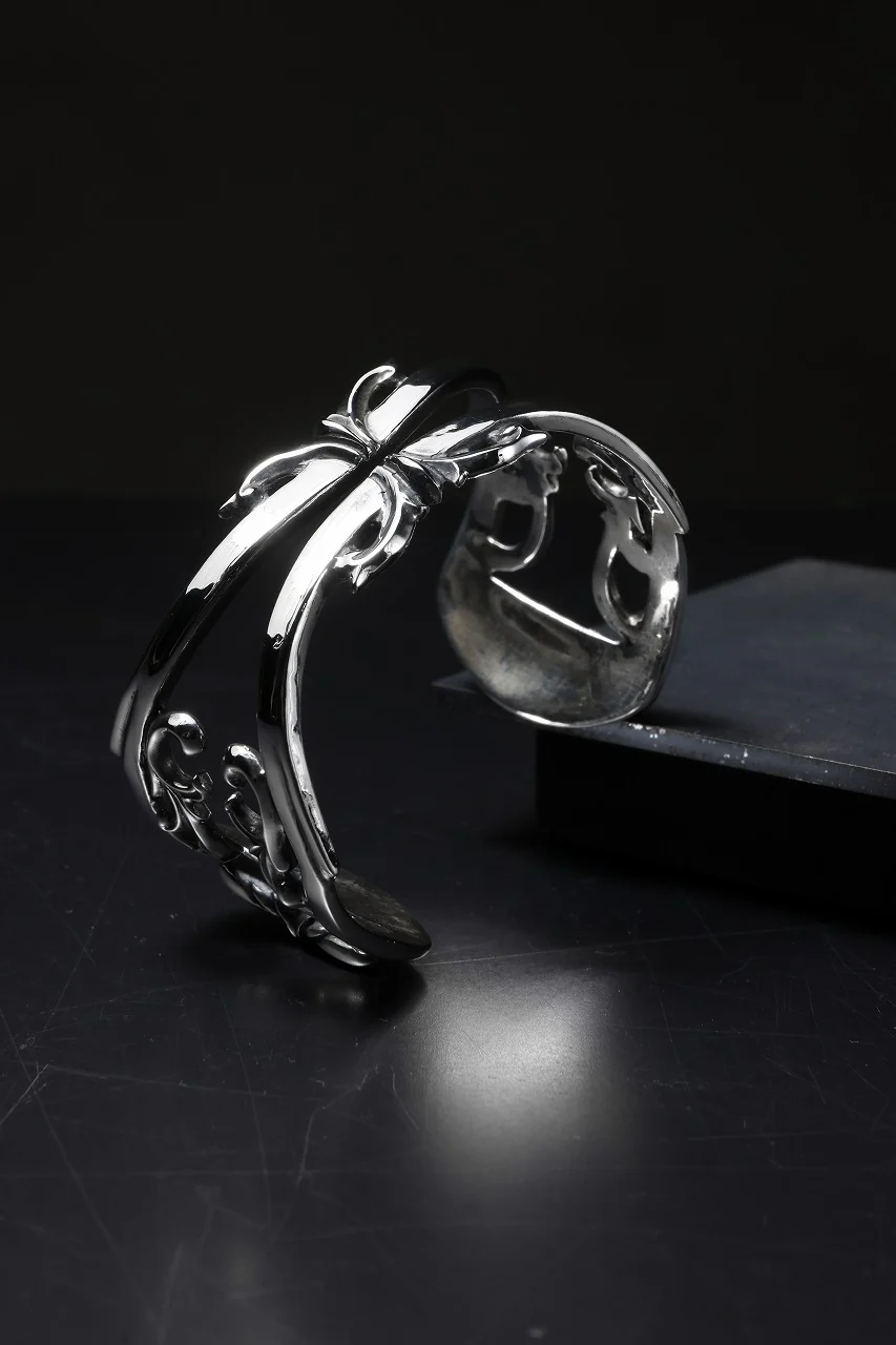 Loud Style Design - GET IN THE RING - "UBG-005" SILVER BANGLE - Image 4