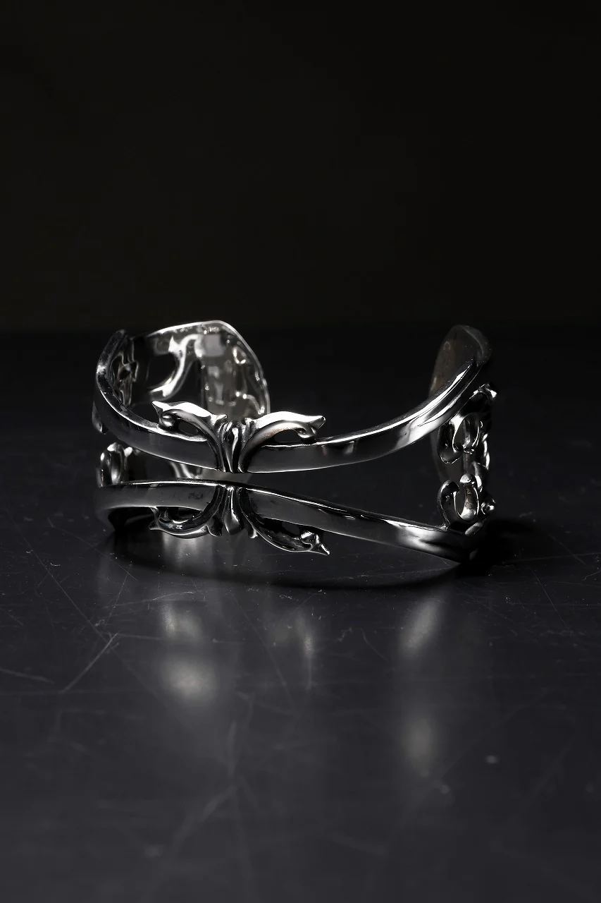 Loud Style Design - GET IN THE RING - "UBG-005" SILVER BANGLE - Image 7