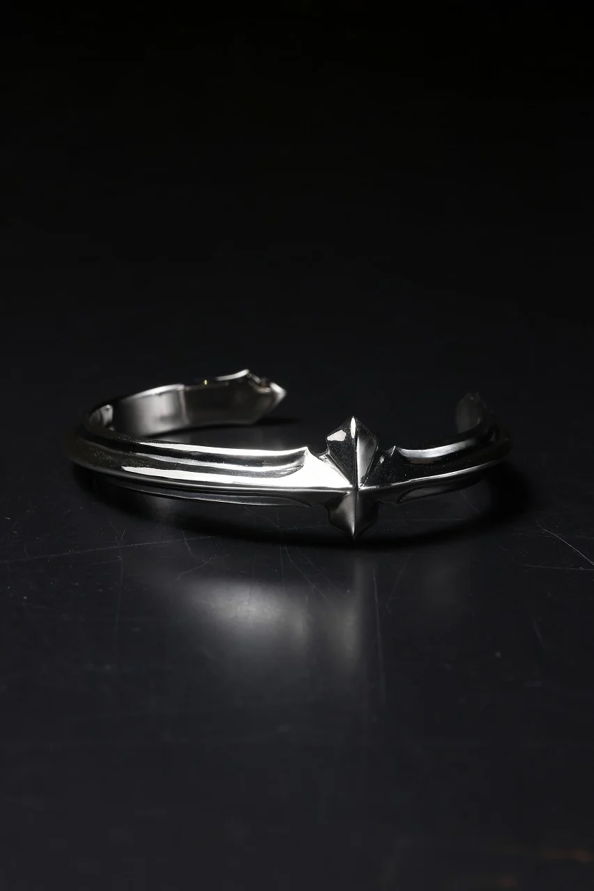 【最短出荷可能】Loud Style Design - GET IN THE RING - "UBG-013" SILVER BANGLE - Image 6