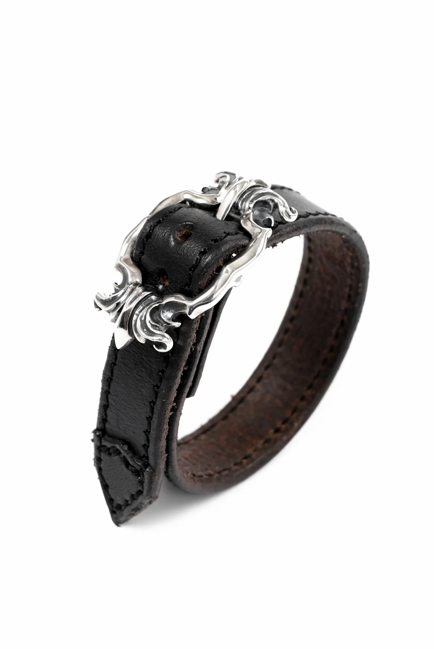 Loud Style Design - GET IN THE RING "UK Saddle Leather" BRACELET - Image 6