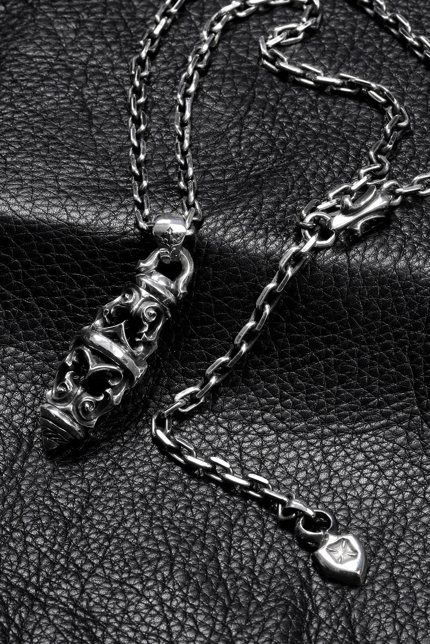 Loud Style Design - GET IN THE RING "UN-025" SILVER NECKLACE