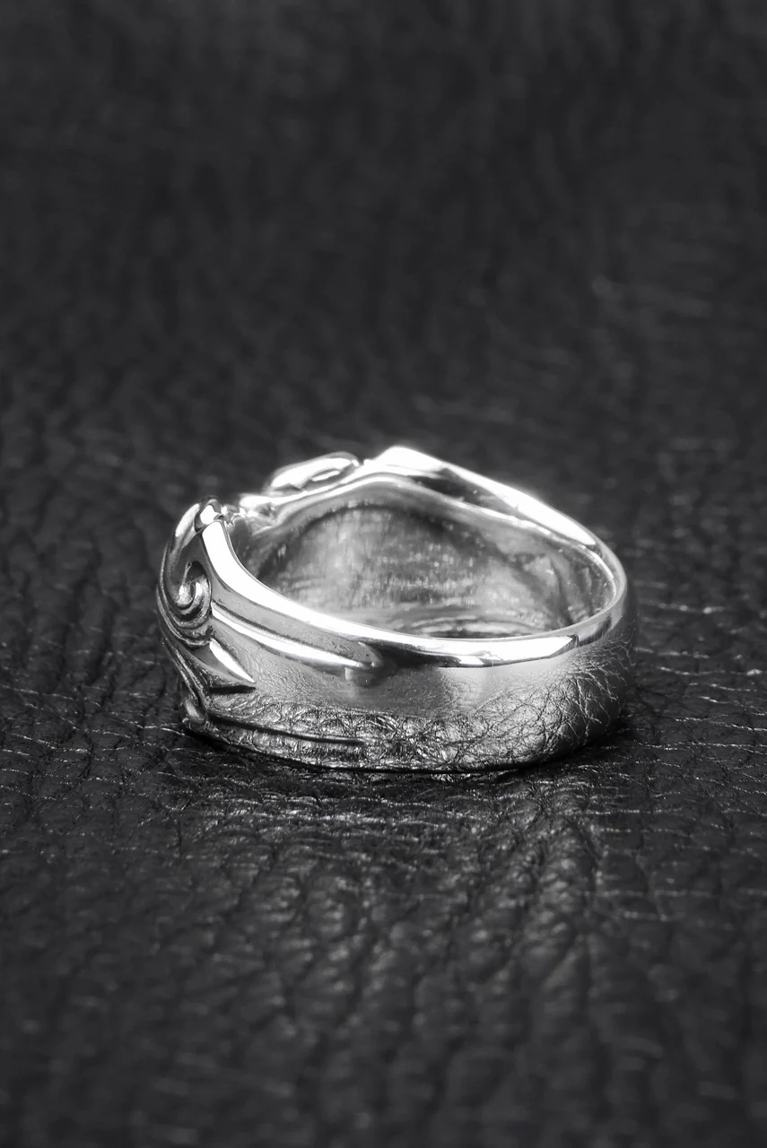 Loud Style Design - GET IN THE RING "UR-018" SILVER RING - Image 4