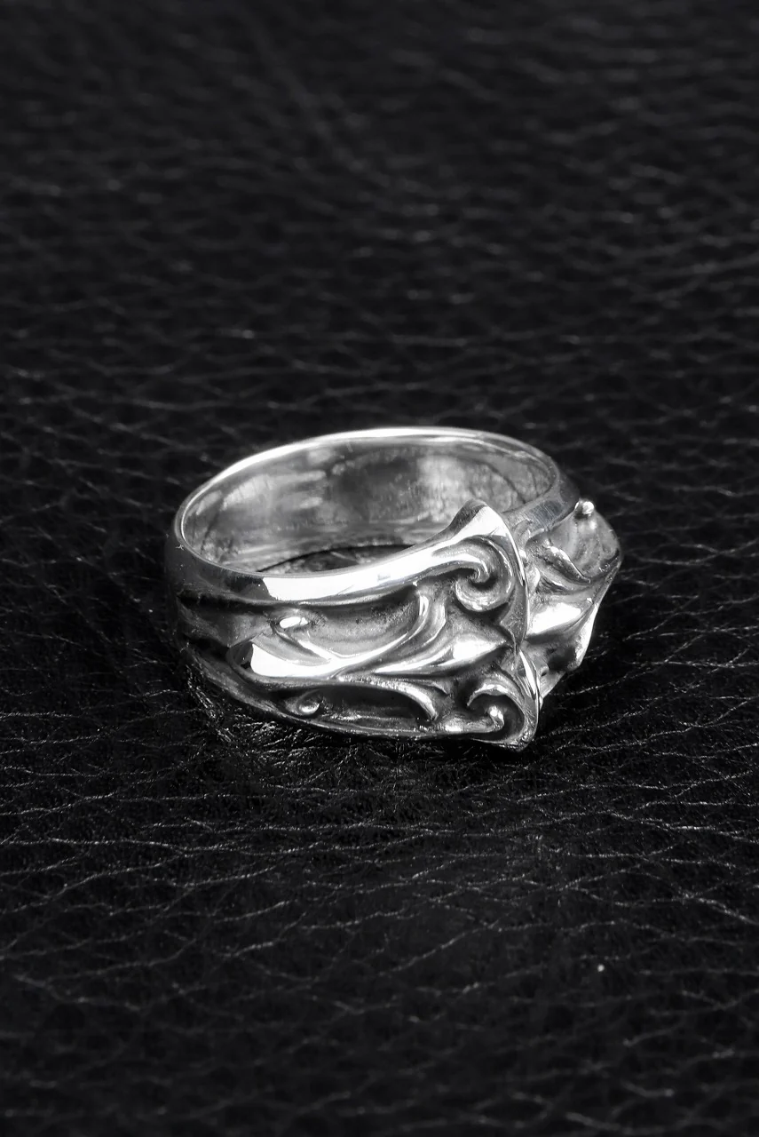 Loud Style Design - GET IN THE RING "UR-022" SILVER RING - Image 8