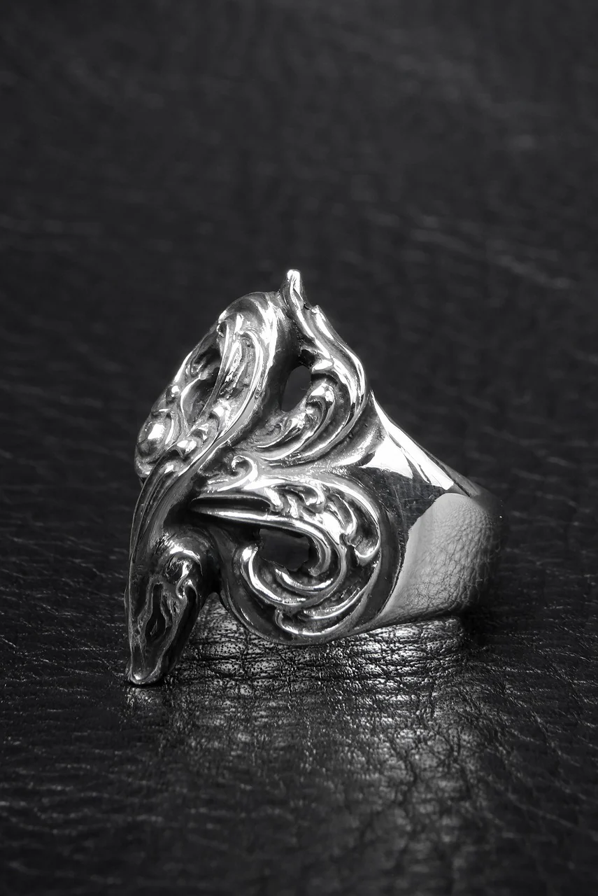 Loud Style Design - GET IN THE RING "UR-035" SILVER RING - Image 3
