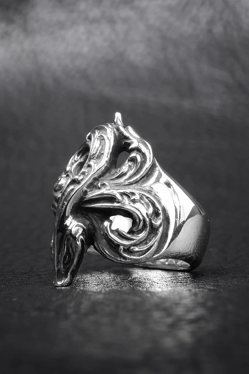 Loud Style Design - GET IN THE RING "UR-035" SILVER RING - Image 4