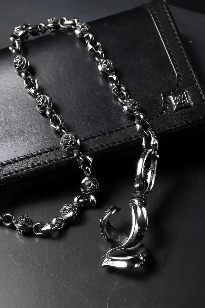 【最短出荷可能】Loud Style Design - GET IN THE RING - "UWC-017" SILVER WALLET CHAIN - Image 12