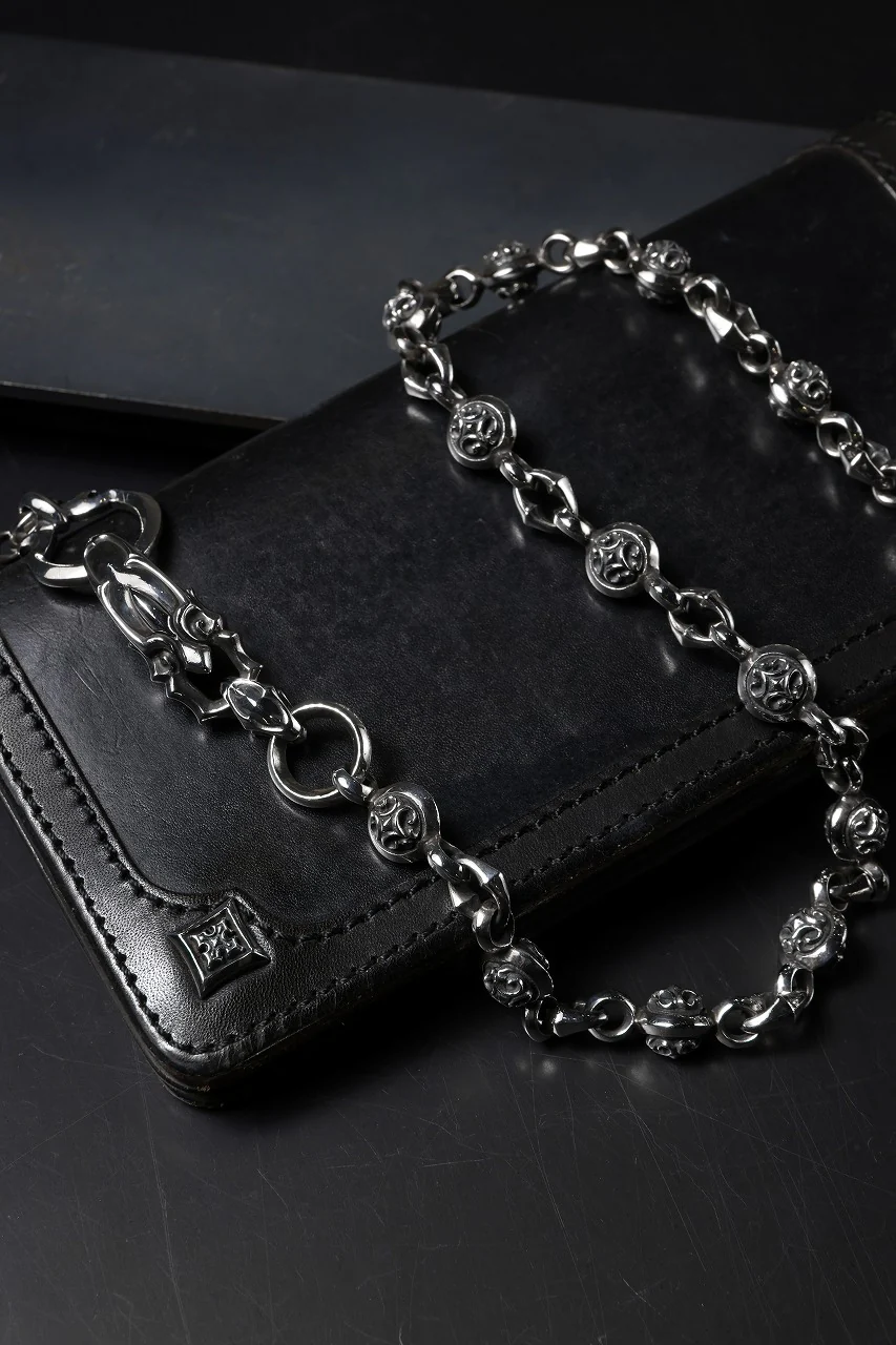 【最短出荷可能】Loud Style Design - GET IN THE RING - "UWC-017" SILVER WALLET CHAIN - Image 13