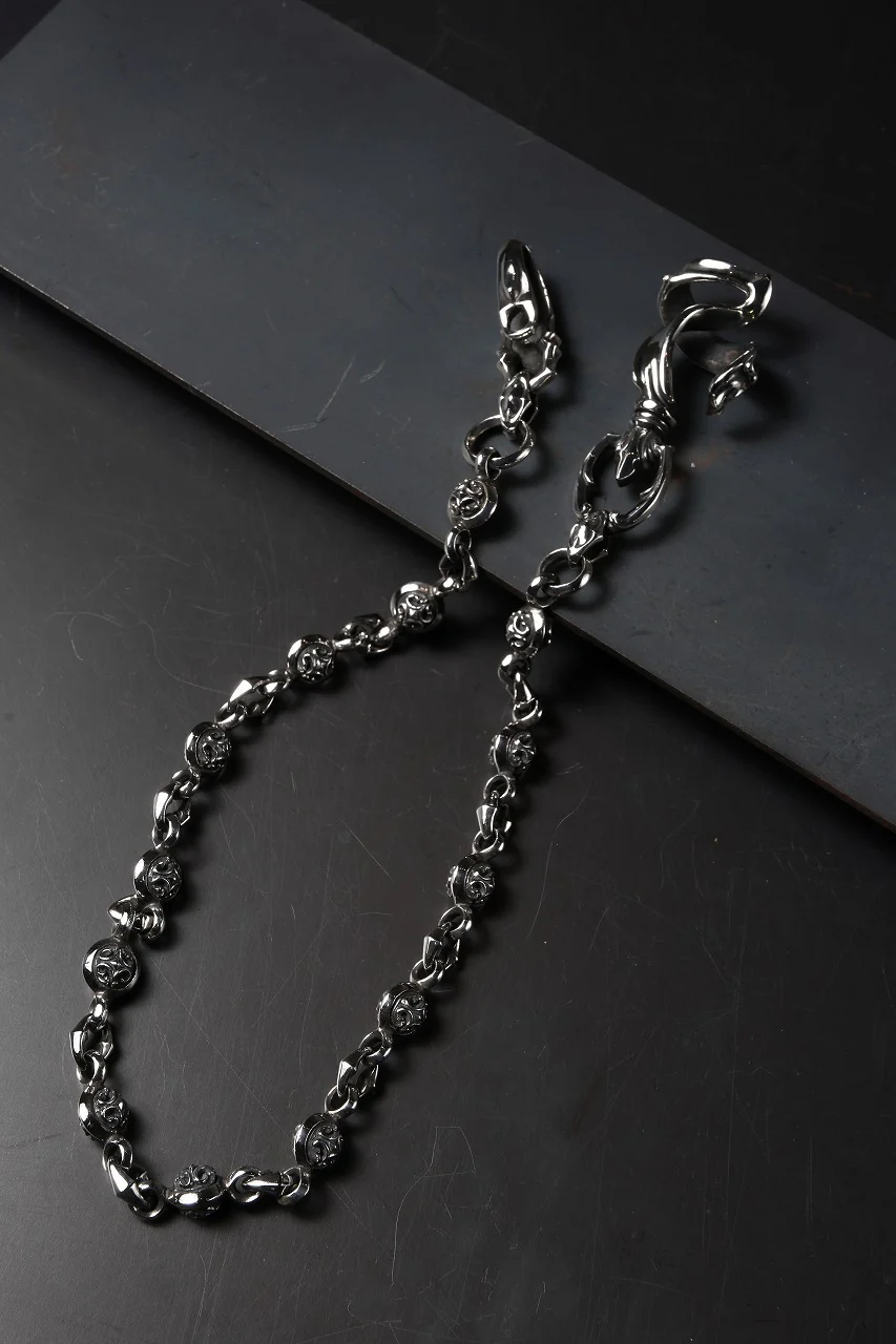 【最短出荷可能】Loud Style Design - GET IN THE RING - "UWC-017" SILVER WALLET CHAIN - Image 2