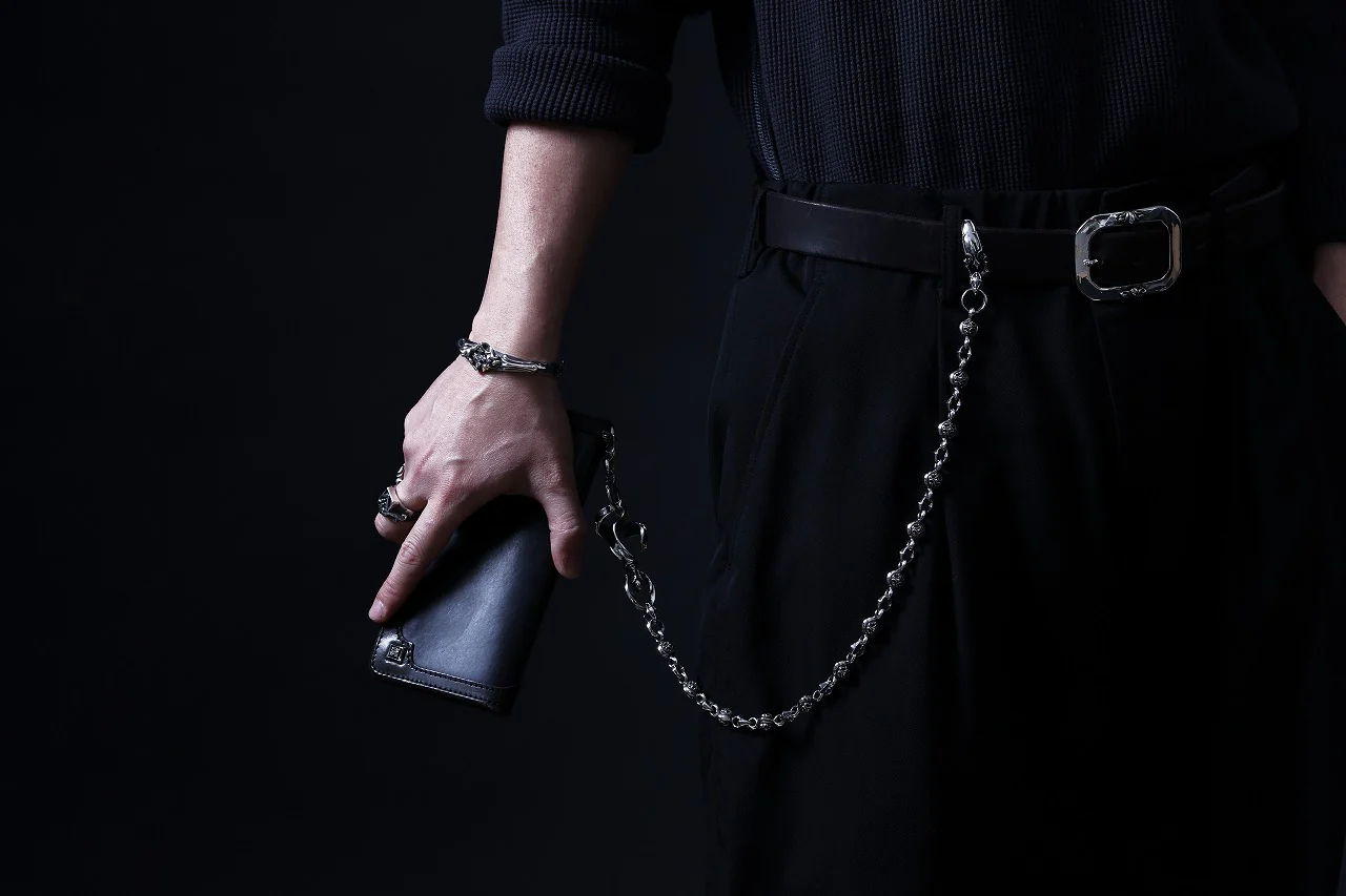 【最短出荷可能】Loud Style Design - GET IN THE RING - "UWC-017" SILVER WALLET CHAIN - Image 22