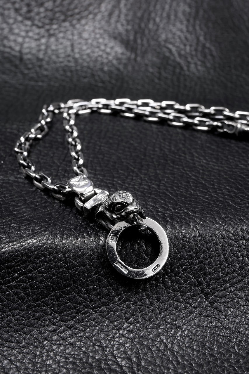 Loud Style Design - GET IN THE RING - VIPER - "LGN-103" SILVER NECKLACE - Image 12