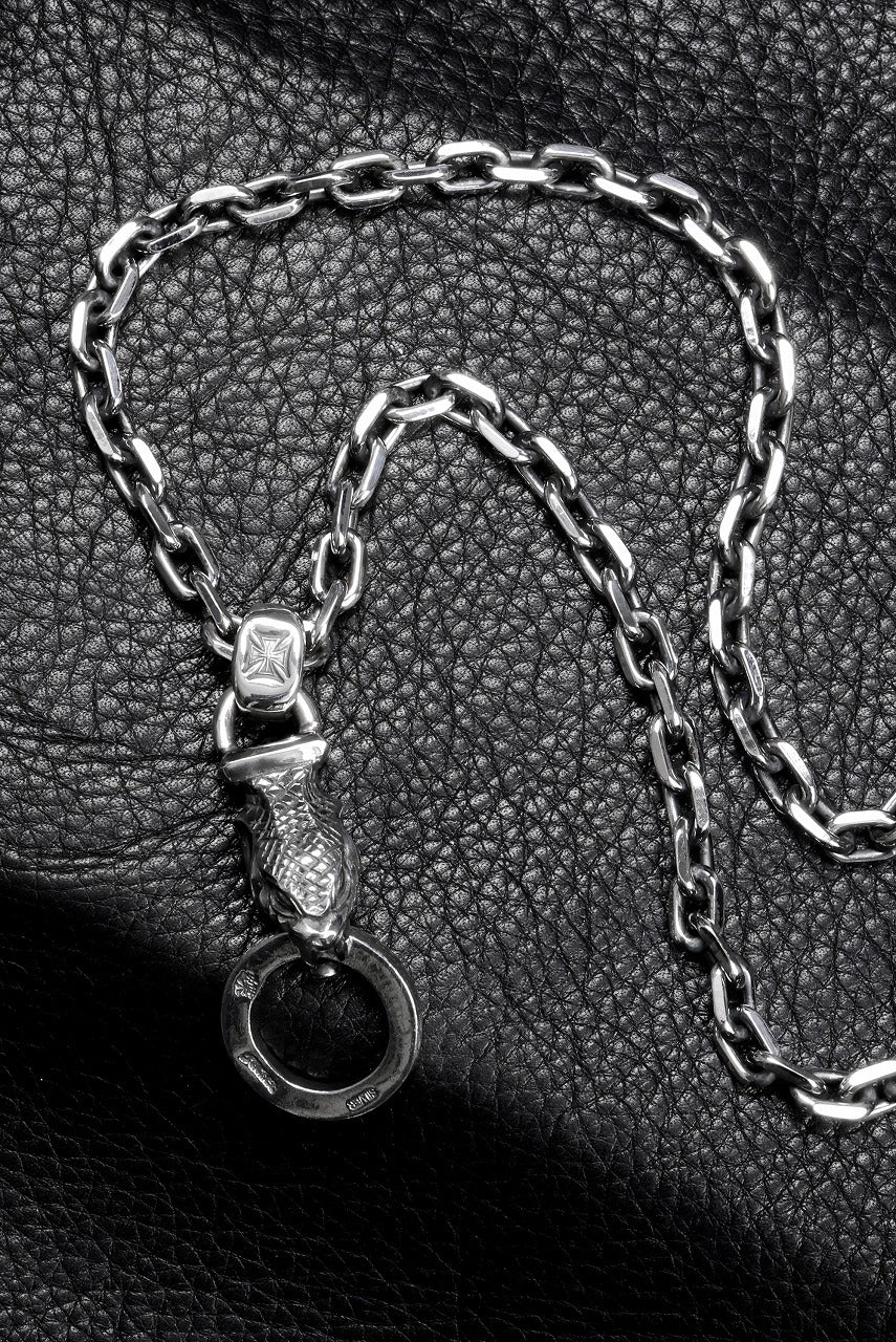 Loud Style Design - GET IN THE RING - VIPER - "LGN-103" SILVER NECKLACE - Image 15