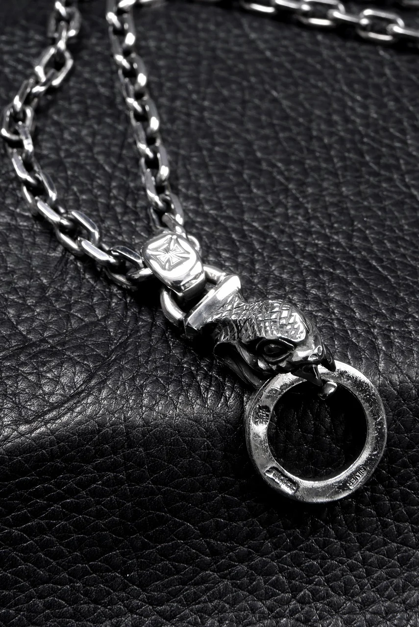 Loud Style Design - GET IN THE RING - VIPER - "LGN-103" SILVER NECKLACE - Image 22