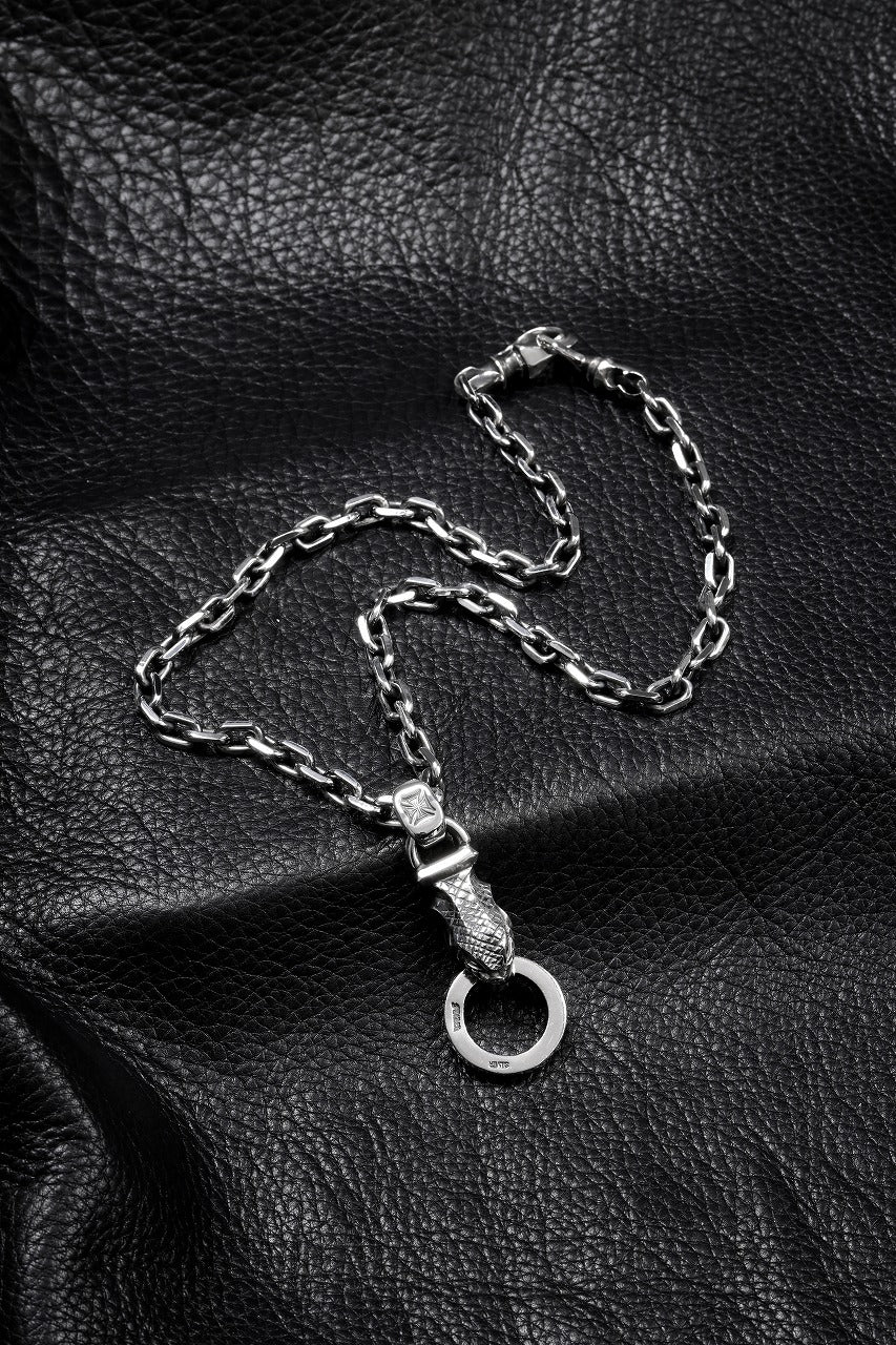 Loud Style Design - GET IN THE RING - VIPER - "LGN-103" SILVER NECKLACE - Image 3