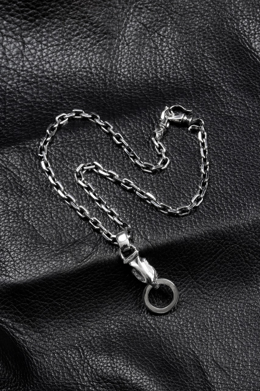 Loud Style Design - GET IN THE RING - VIPER - "LGN-103" SILVER NECKLACE - Image 4